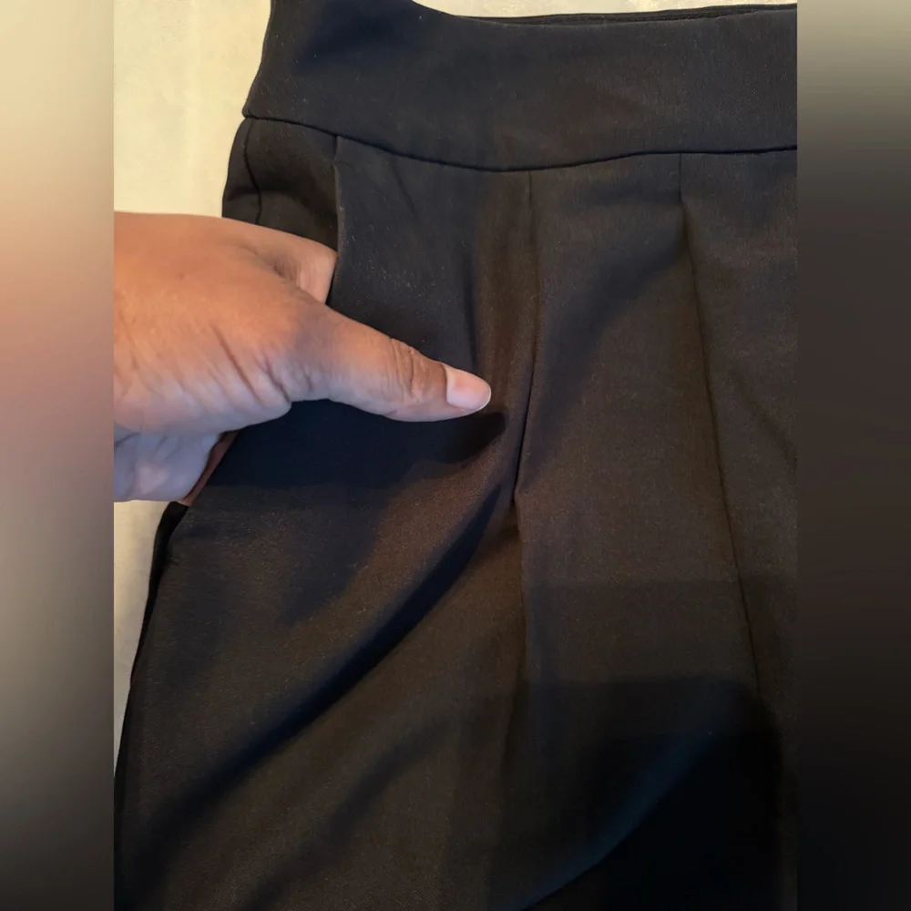 INC International Concepts Black High Waist Shorts - Picture 7 of 12